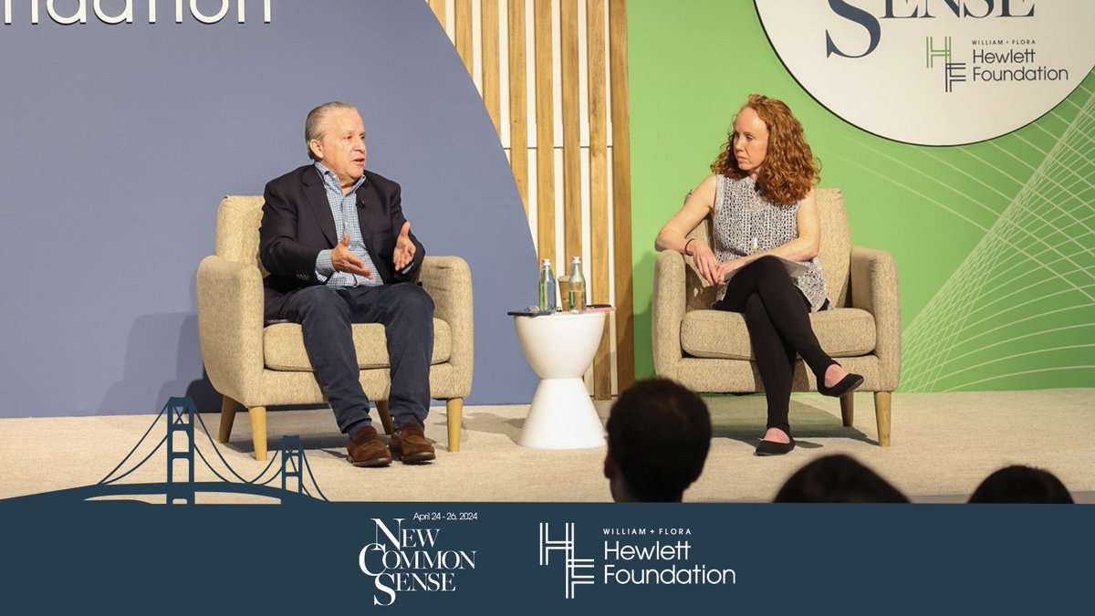 Hewlett_Found's tweet photo. At #NewCommonSense, @genebsperling joins @jennifermharris to talk about economic dignity, having clear values and end goals as we move towards a post-neoliberal framework, and lessons learned from the American Rescue Plan. https://t.co/9DsknnpfDM