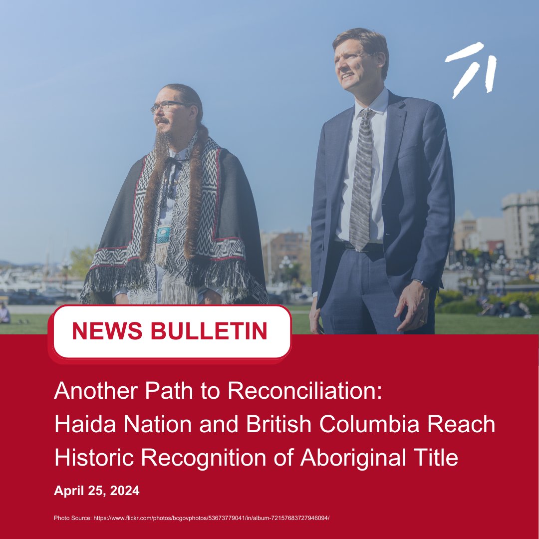 The Treaty Commission congratulates the Haida Nation and the Government of BC on the introduction of the Haida Nation Recognition Amendment Act. 
Read our news release about the Act by clicking the link in our bio.