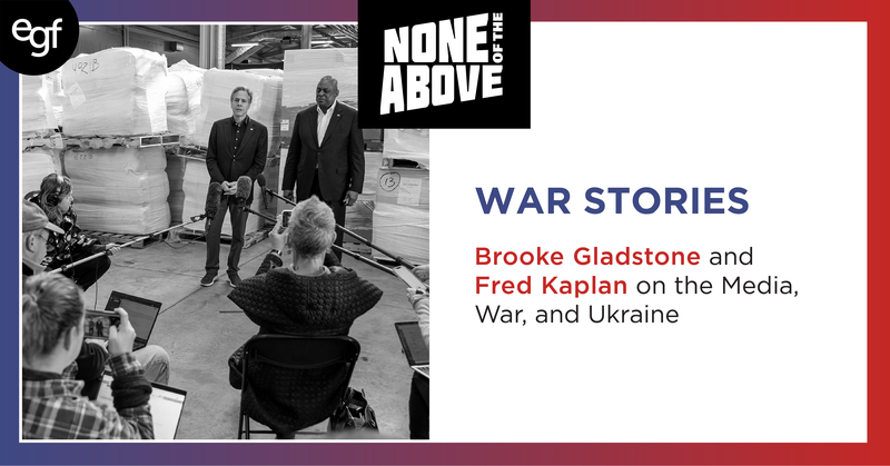 🗄️From the archive: War Stories

Back in 2022, @ProfessorHannah sat down with @onthemedia @OTMBrooke and @Slate @fmkaplan to unpack the media’s coverage of the Russia-Ukraine war.
Their analysis remains just as relevant today as it did then. noneoftheaboveegfpodcast.libsyn.com/war-stories-fr…