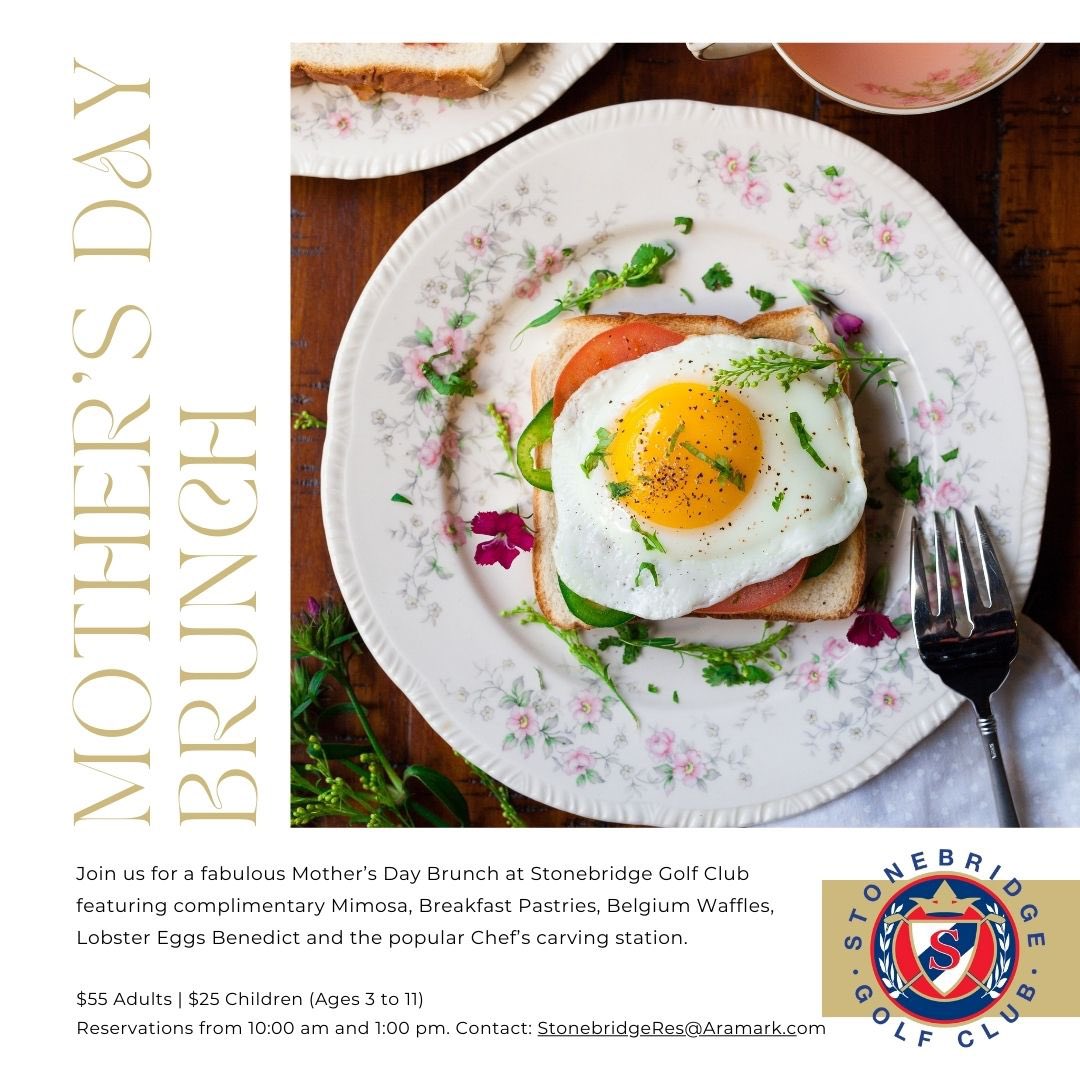 Mother’s Day is coming - Sunday May 12. Treat Mom to a delicious Brunch on her special day! #mothersday Be sure to reserve your table by contacting Catering.