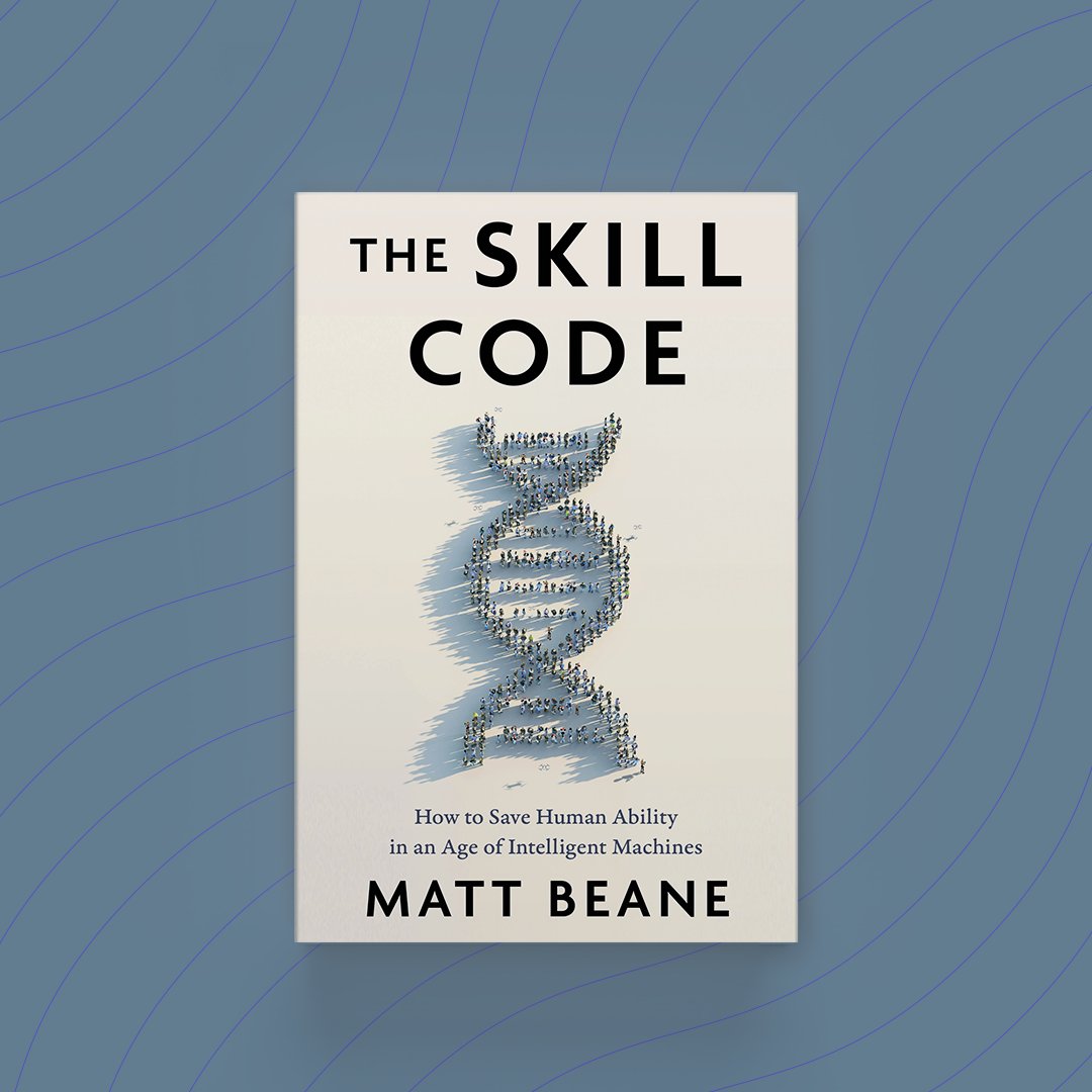 The Skill Code: How to Save Human Ability in an Age of Intelligent Machines is off to the printer! Nearly four years ago, I began the messy, ill-advised journey of writing it, and early praise says it delivers. Pre-order, learn more: theskillcodebook.com #TheSkillCode 🧬