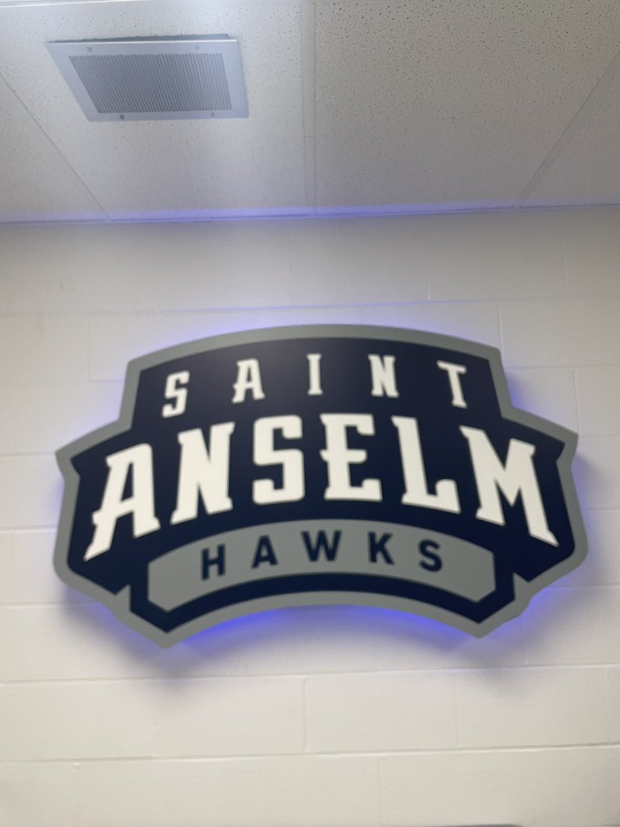 Had a great time checking out campus and meeting the coaches and some players at St.Anselm this afternoon! Can’t wait to show out at the Friday Night Lights Camp next week! Thanks for having me <a href="/Coach_Bick/">Joe Bick</a> <a href="/CoachJoeAdam/">𝐉𝐨𝐞 𝐀𝐝𝐚𝐦 𝐇𝐁𝐂</a> <a href="/STAHawksFB/">Saint Anselm Football 🏈 #BCM</a> <a href="/CVUFootball/">CVU Football</a> <a href="/CoachRahn/">Rahn Fleming</a> <a href="/NicTardif/">Coach Nic Tardif</a> <a href="/ESAofMass/">Excel Massachusetts</a>