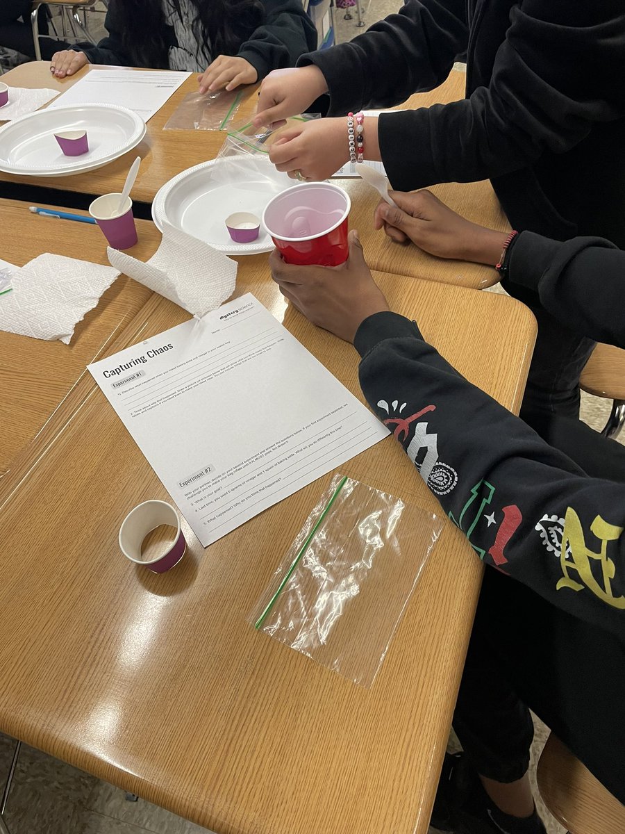 Wood5K's tweet photo. ABC countdown is turning out to be a blast for our 5th graders @WoodlandD86 ! Careful scientists who had a lot of fun on experiment day! #woodlandbrave #beyondpotential https://t.co/gFBYDMoj7y