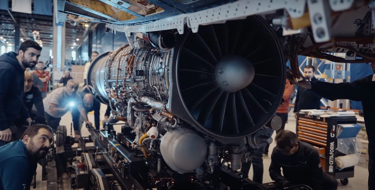 HÜRJET ile GE F404 motorunun ilk kavuşma anları: