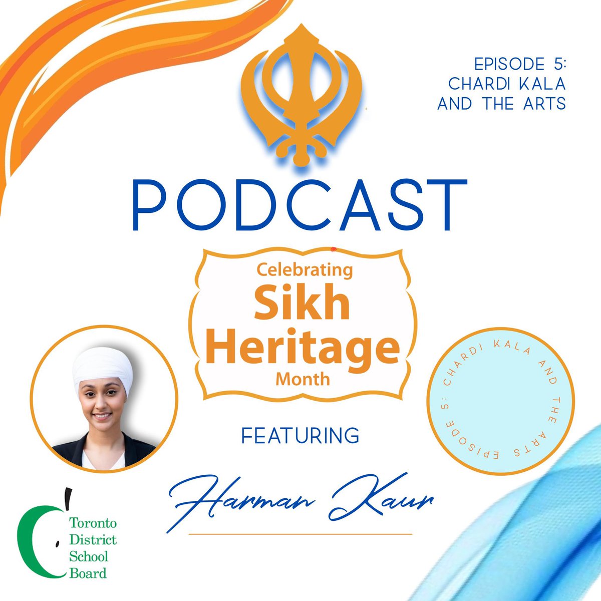 Episode 5of the Sikh Heritage Month Podcast is about Chardi Kala in the Arts, featuring guest Harman Kaur, author of the poetry book, “Phulkari” Transcripts & Educator Resources can be found in the show notes. Apple: podcasts.apple.com/ca/podcast/the… Spotify: open.spotify.com/episode/7y5U7h…