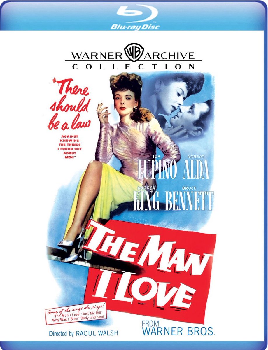 I'm just off a Zoom w/George Feltenstein of the @WarnerArchive & learned exciting news - he discovered footage was missing. THE MAN I LOVE Blu-ray includes 6 minutes cut post theatrical release due to music rights issues, not seen since 1956!