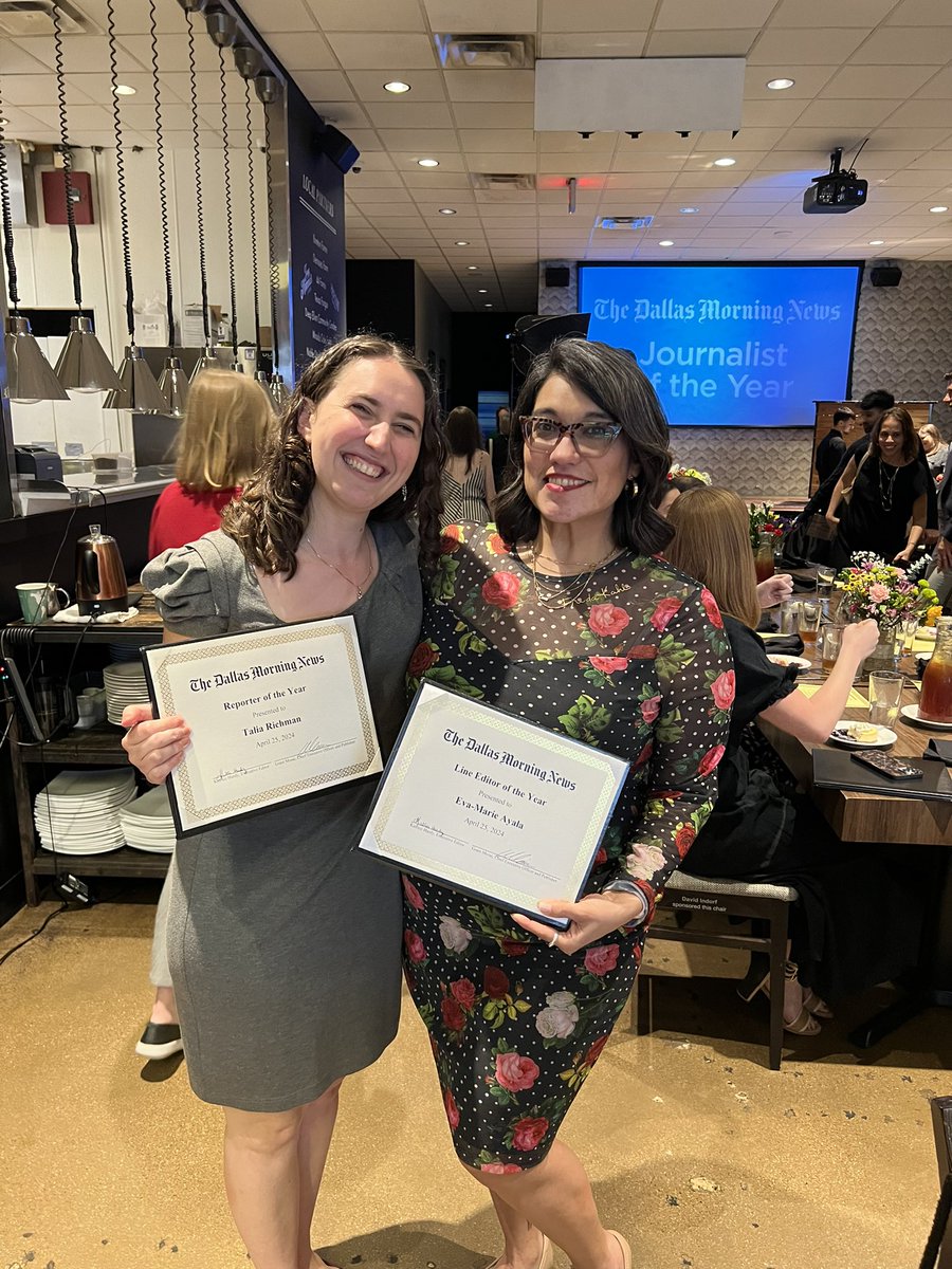 TaliRichman's tweet image. Feeling just so proud of the work EdLab published this year 😭

Honored to be recognized by @dallasnews alongside our rockstar editor @EvaMarieAyala