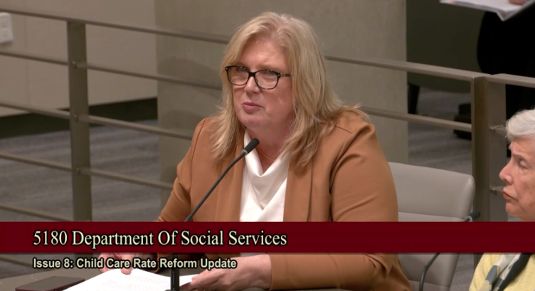 'We are at a historic moment.' - @uscdonna16 of @CCRC4KIDS brings #ChildCare rate reform into context in #Sacramento today: 'We’re hoping we can work together to create a visionary system that really sets CA child care industry up for decades to come.' #CABudget