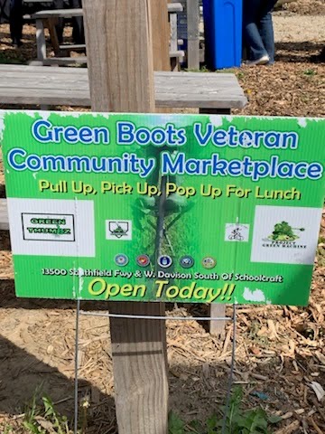 It was great to be with NFL Commissioner Goodell, @SecVilsack, key NFL players and the Green Boots Veterans Community Gardens to kick off support for their new urban agriculture efforts!