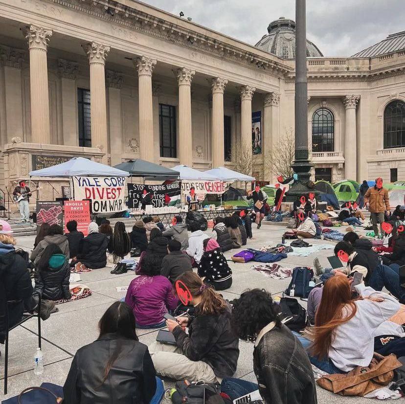 🚨⚠️🇵🇸🇺🇸❌🇺🇸 Hay una huelga universitaria masiva en Estados Unidos contra el s1onismo y la ocupación de Pal3stina. 🤷‍♂️¿Ya sabes cuáles son las universidades que se han sumado? Va HIlo👇