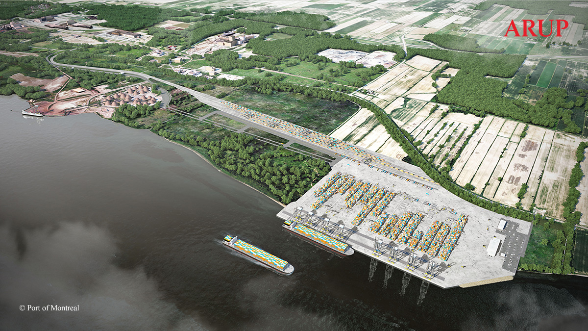 The @PortMTL is undertaking a major terminal expansion in Contrecœur, QC, to increase its container handling capacity by 60%. Learn how the project is set to improve supply chain resilience in Canada: bit.ly/3vXsjrX