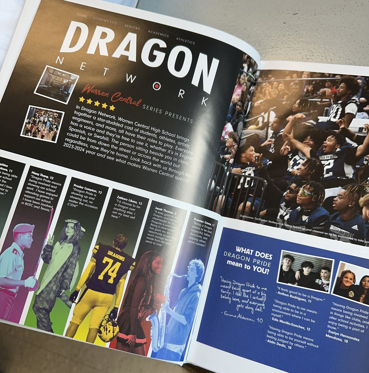 WCHS Yearbook tweet media