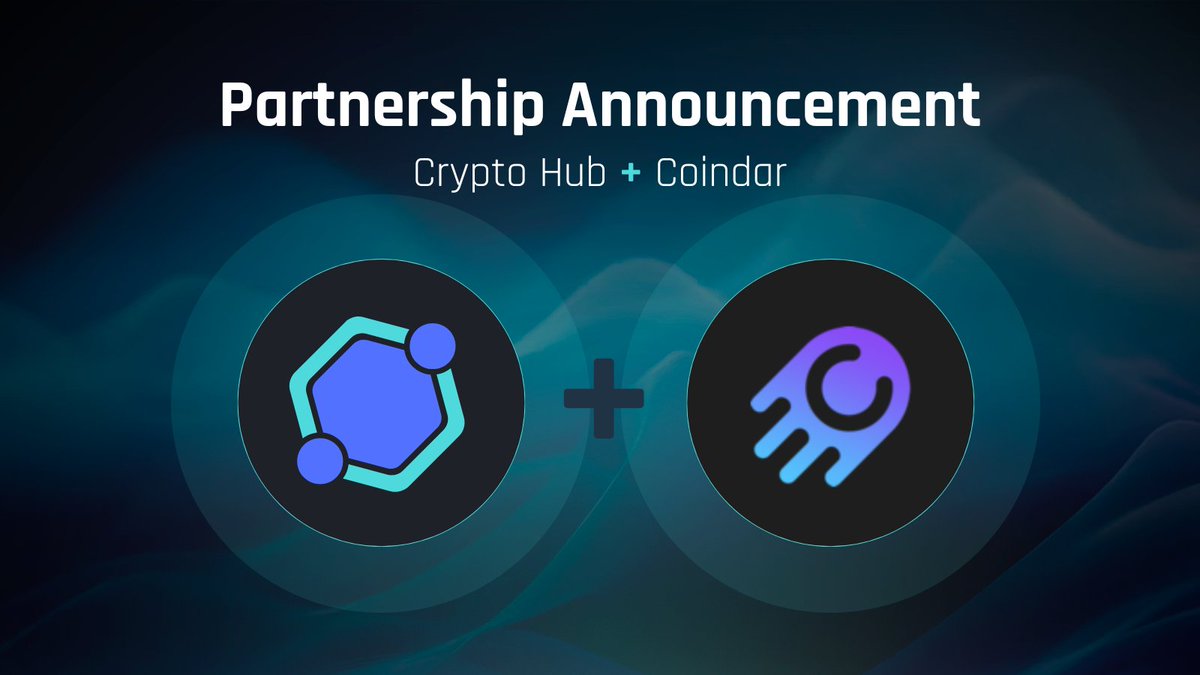 🎉We're thrilled to announce our partnership with <a href="/coindar_/">Coindar</a>! 🚀 

Together, we're bringing you the latest in the world of #cryptocurrency #events! 🚀📅