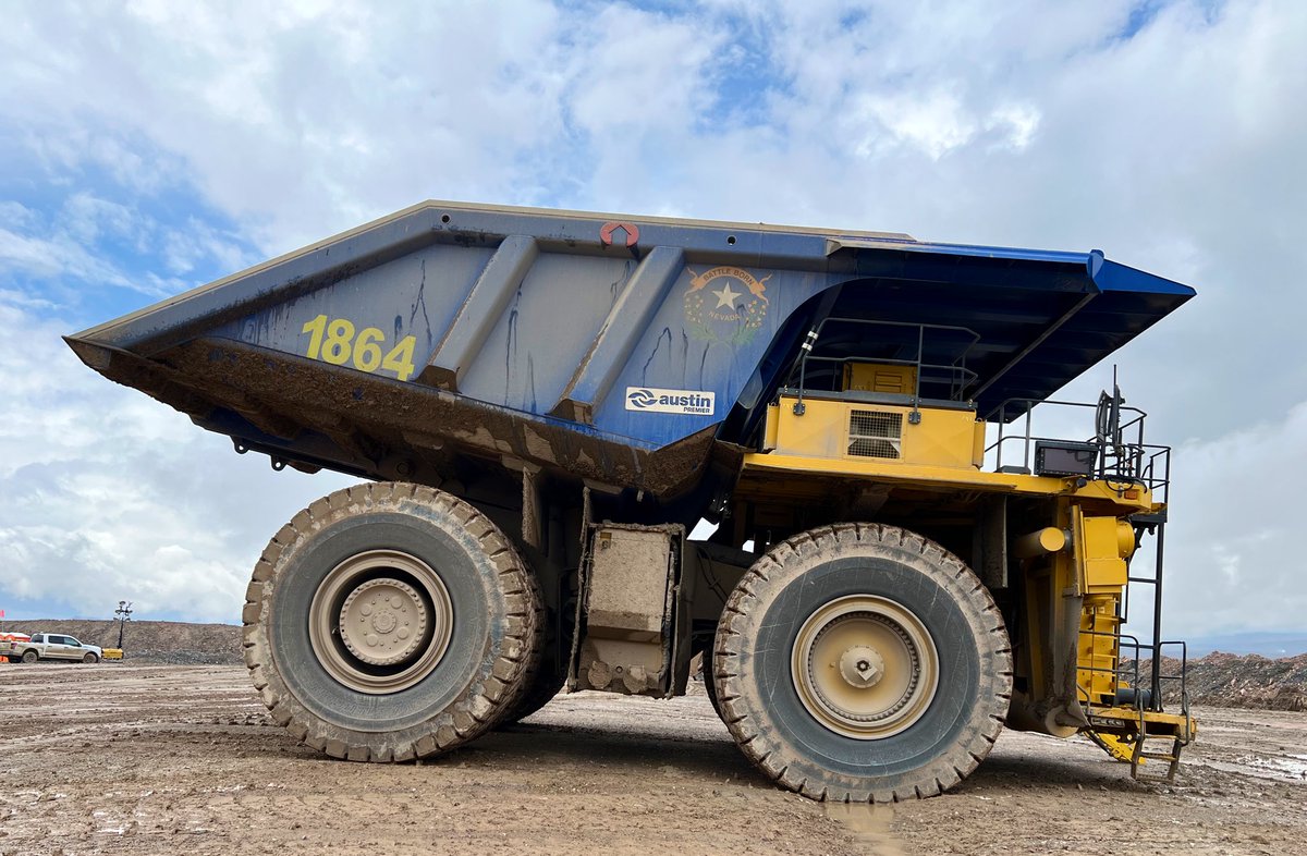 Home means big truck driving Nevada’s economy! 
#HomeMeansNevada
#NevadaGoldMines