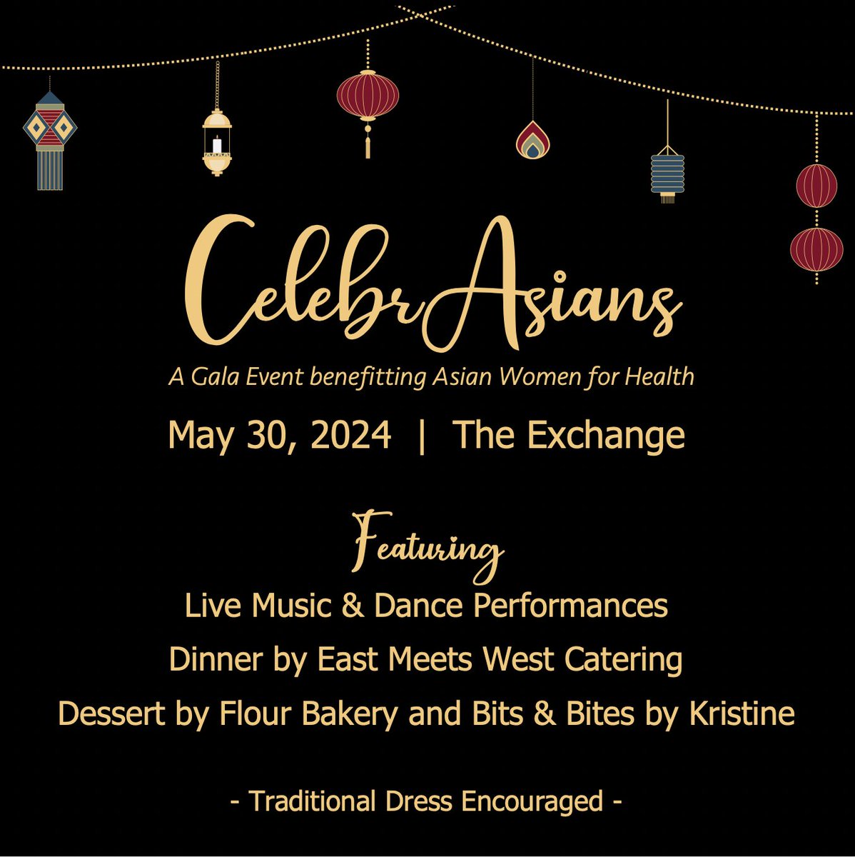 Join me & several other health advocacy leaders and community members at the CelebrAsians Gala, benefitting @AWforHealth, on May 30, for an evening of live performances, food, networking, & inspiration! Tickets and info at CelebrAsians.org.