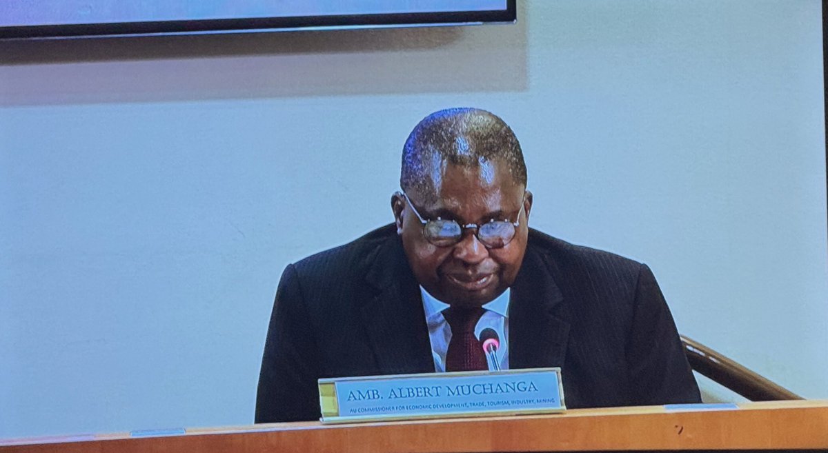 #AfricanGroupUN Meeting: 'Africa has the lowest tax to gross domestic product ratio. It is around 15.6%. We shall closely monitor the work of the Ad Hoc Committee to Draft ToR.' - @AmbMuchanga, Comm. @AU_ETTIM on the draft Framework Convention on the Int'l #TaxCooperation.