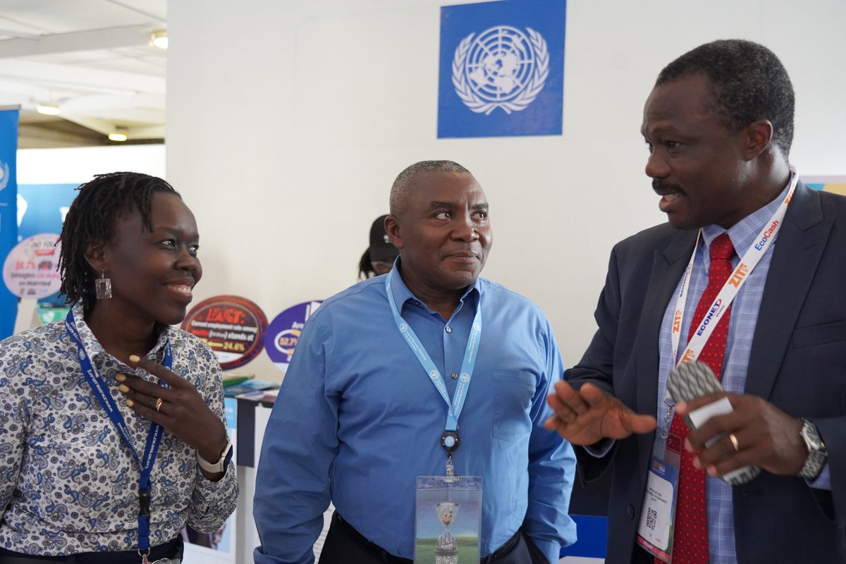 Trade shows are not just about showcasing products & services. They are priceless opportunities for building lasting connections & Networks. @FAO's SRC for Southern Africa @PatriceTalla managed to reconnect with old colleagues & made new connections at #ZITF2024