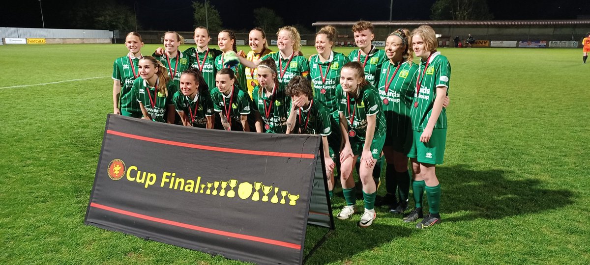 The 2024 Womens Senior Cup runners up, Yeovil Town