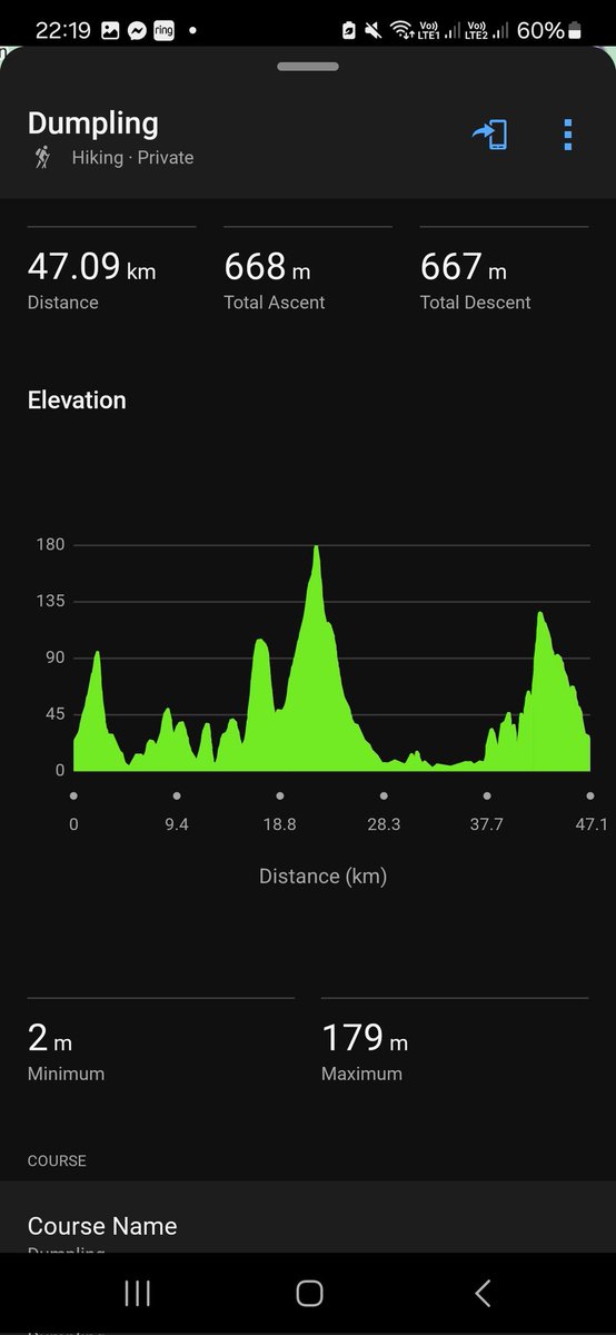 I've a route I've been given as a gpx. Garmin tells me 668m of ascent, but when I load the same gpx into OS maps it reports 844m of ascent. Counting contours on the map I think 844m looks more accurate but any idea why Garmin would be so off with the same gpx file please anyone?