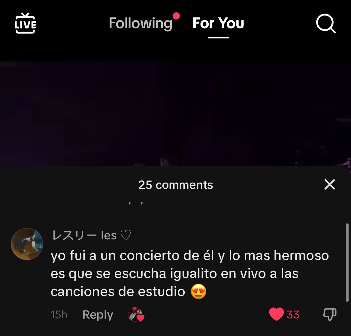 okay si si mucho bardo a matty pero yo puedo confirmar esto y es que su voz en vivo es >>>>