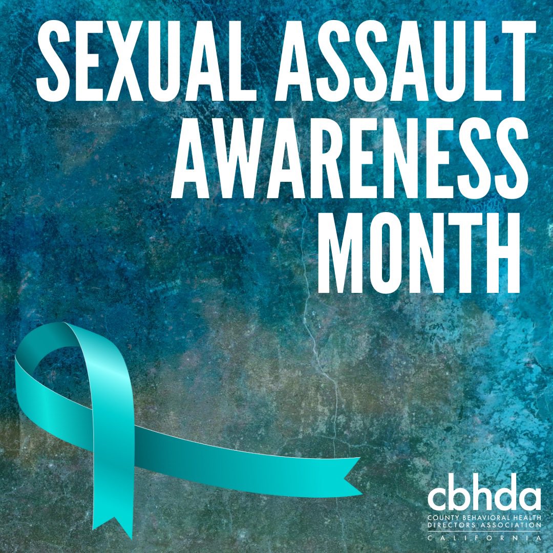 Survivors of sexual assault have an increased risk of developing mental health conditions & substance use disorders. This #SexualAssaultAwarenessMonth we are uplifting the importance of accessible #behavioralhealth care services & that survivors are heard, believed & supported.