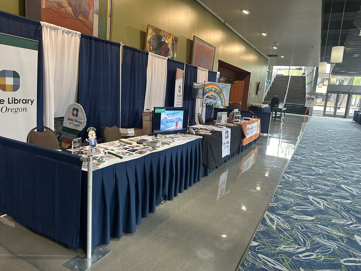 statelibraryor's tweet image. OLA conference is in full swing 

#alltogethernow2024 #slo #statelibraryoforegon