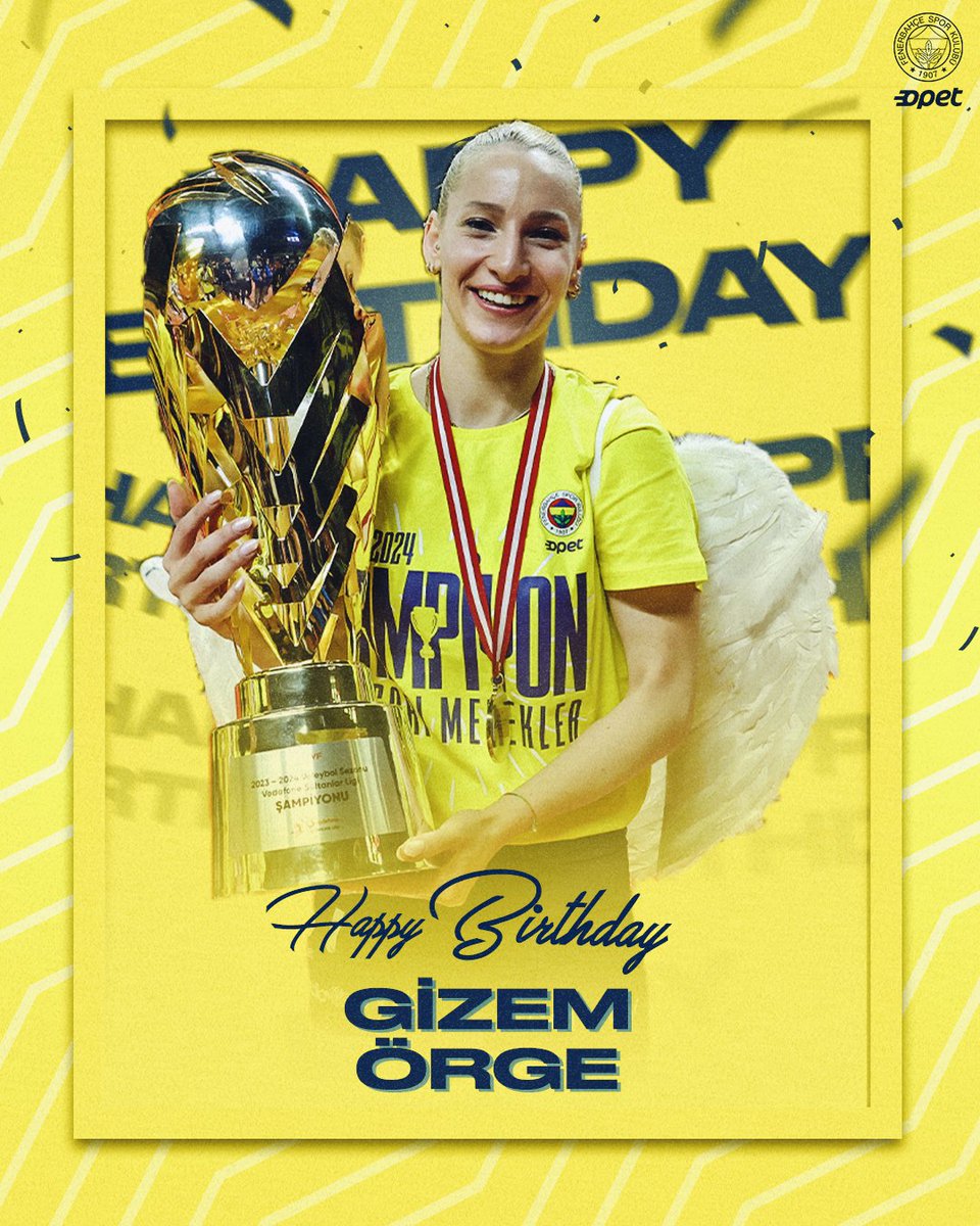 Bugün sporcumuz Gizem Örge’nin doğum günü! Mutlu yıllar @GizemORGE  ! 🎂🎉