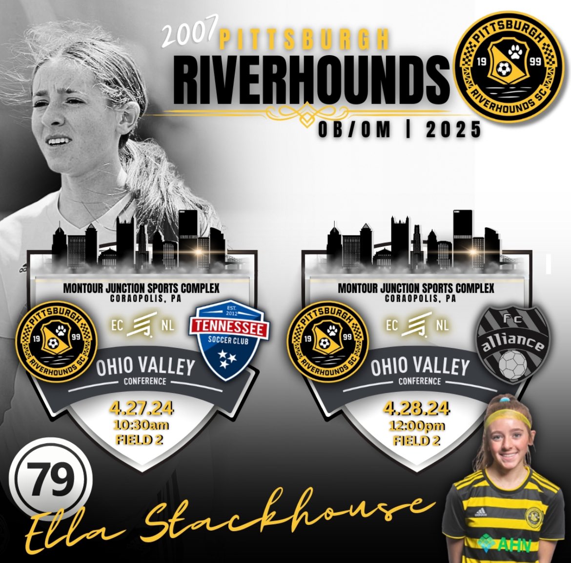 stackhouse_ella's tweet image. Big weekend of games coming up! Let’s get a W girls!❤️⚽️ @HoundsAcademy @ImYouthSoccer @ImCollegeSoccer @ECNLOhioValley @MProviano @SoccerMomInt