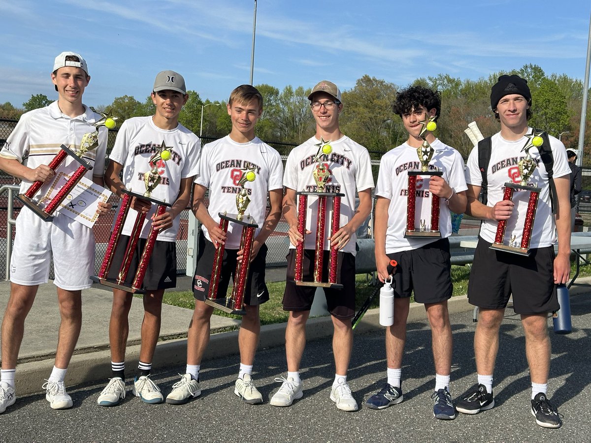 @OCRedRaiders @CAL_LiveSports @Absegami_Sports Congratulations to @OCRedRaiders’ Charles DiCicco, @Absegami_Sports’ Colin Morrissey and Ocean City’s Chase Bowman and Colin Bowman and Luke Wagner and Joey Goodman on making the CAL finals