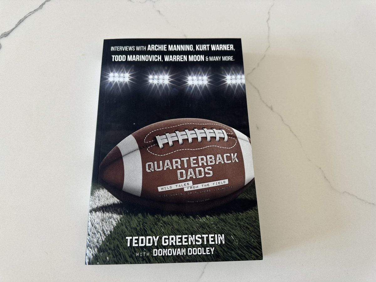 Looking for background on Caleb Williams, J.J. McCarthy and others likely to hear their name called tonight? @TeddyGreenstein’s “Quarterback Dads” was there from the beginning with these future pros. a.co/d/dD4yvdx