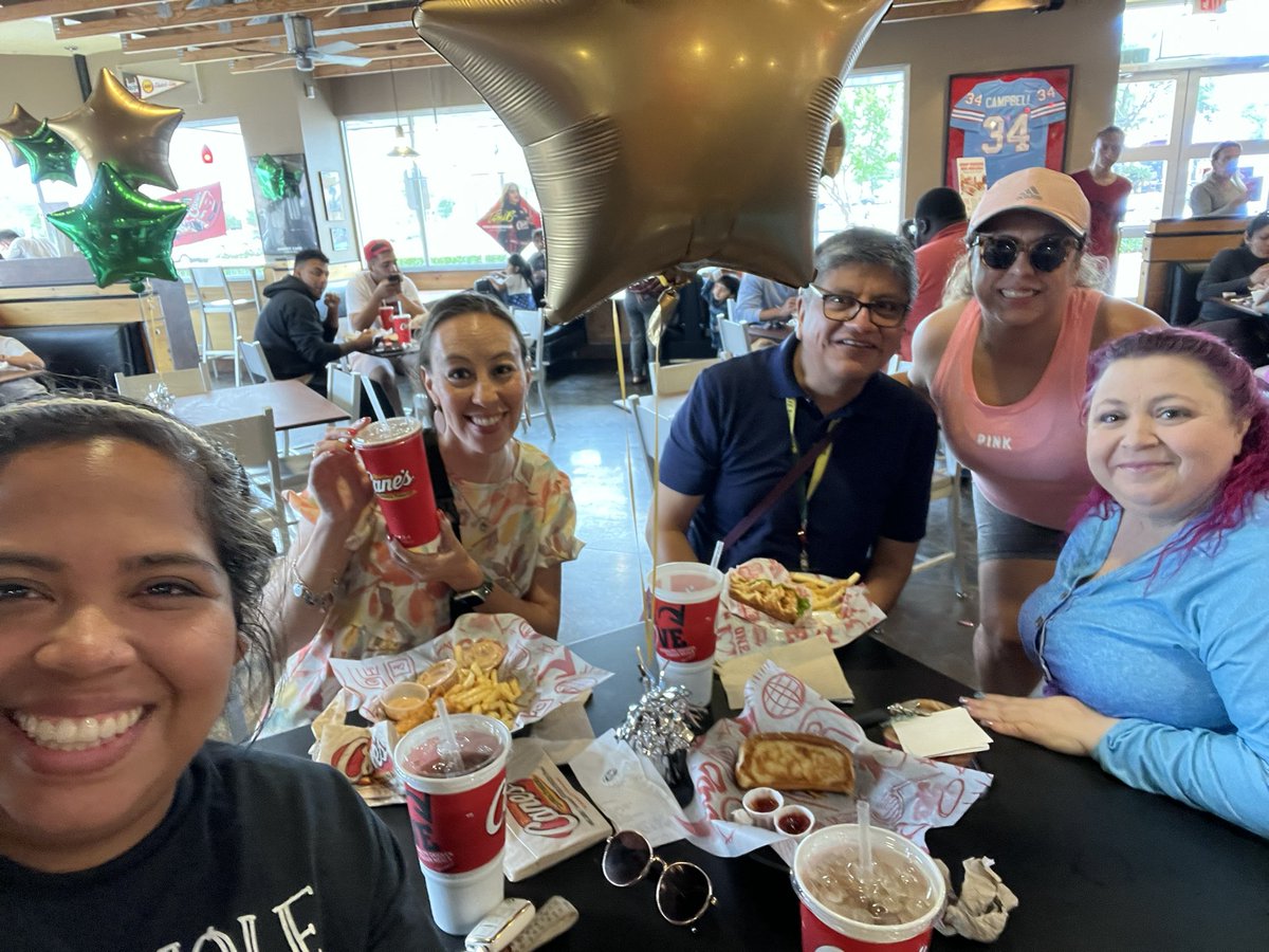 Supporting our school’s fundraiser! If you go to Cane’s on Westheimer and Hillcroft mention “Hernandez” to support our school! #thankyou