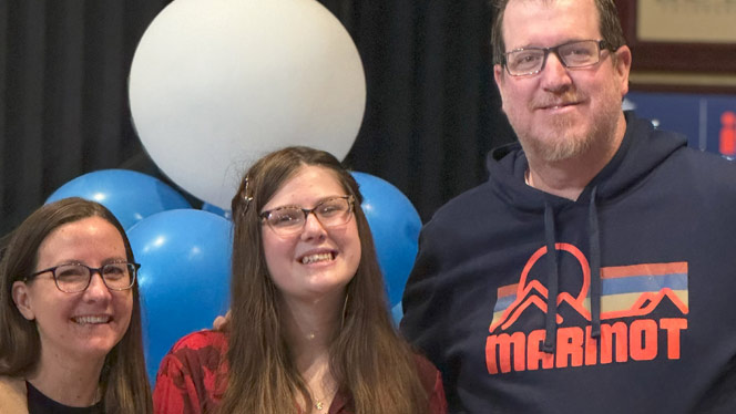 Eighth-grade scholar Liv Hastings is headed to the state finals of the National Civics Bee after securing a second-place finish in the regional competition. Learn more about her journey to the state finals below. nhal.ink/3xP3vTz #MountainViewAcademy #MountainViewYetis