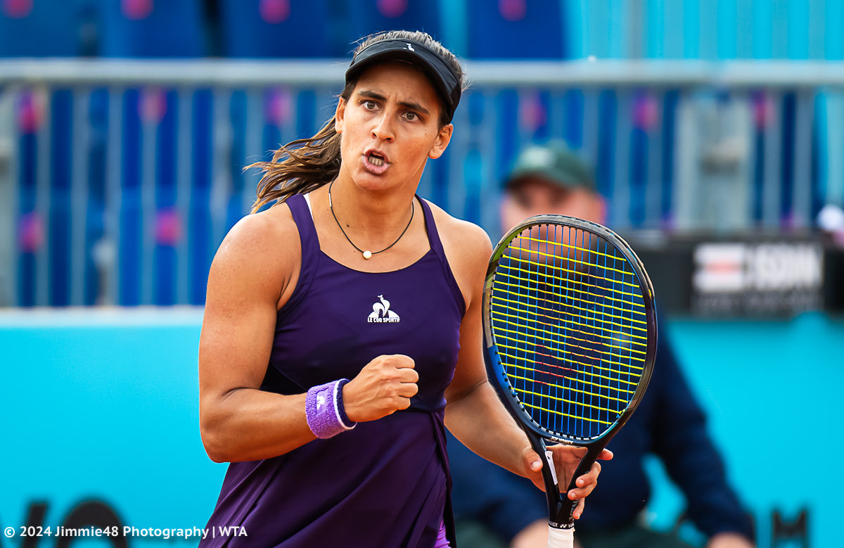 Don’t stop her now: Argentina’s Maria Lourdes Carle backed up her win over Emma Raducanu with beating Veronika Kudermetova to reach the third round in Madrid.