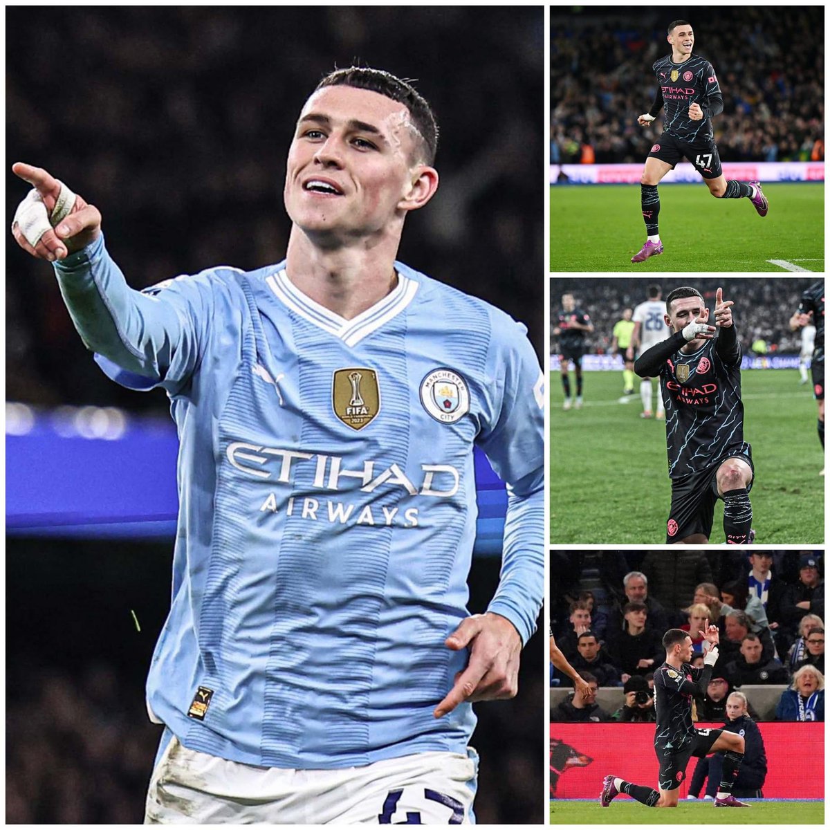 Phil Foden this season: 24 goals 7 from outside the box 2 from direct free kick 0 from penalties Only Watkins has scored more non-penalty goals than Foden in the Premier League so far this season and he has scored a total of 51 Premier League goals without penalties in his