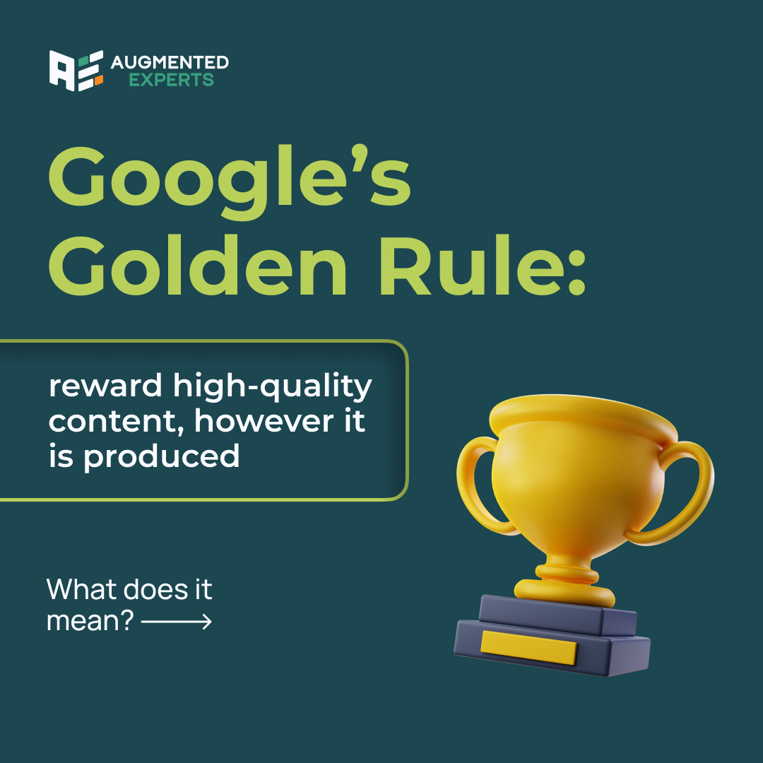 Google is taking a harsher stand on #AIcontent as spam floods the Internet ⚡️
With 10% of searches leading to AI content, #contentmarketing needs to find a balance between efficiency and quality. 
Learn more in our latest infographic 👇
rb.gy/d6p376