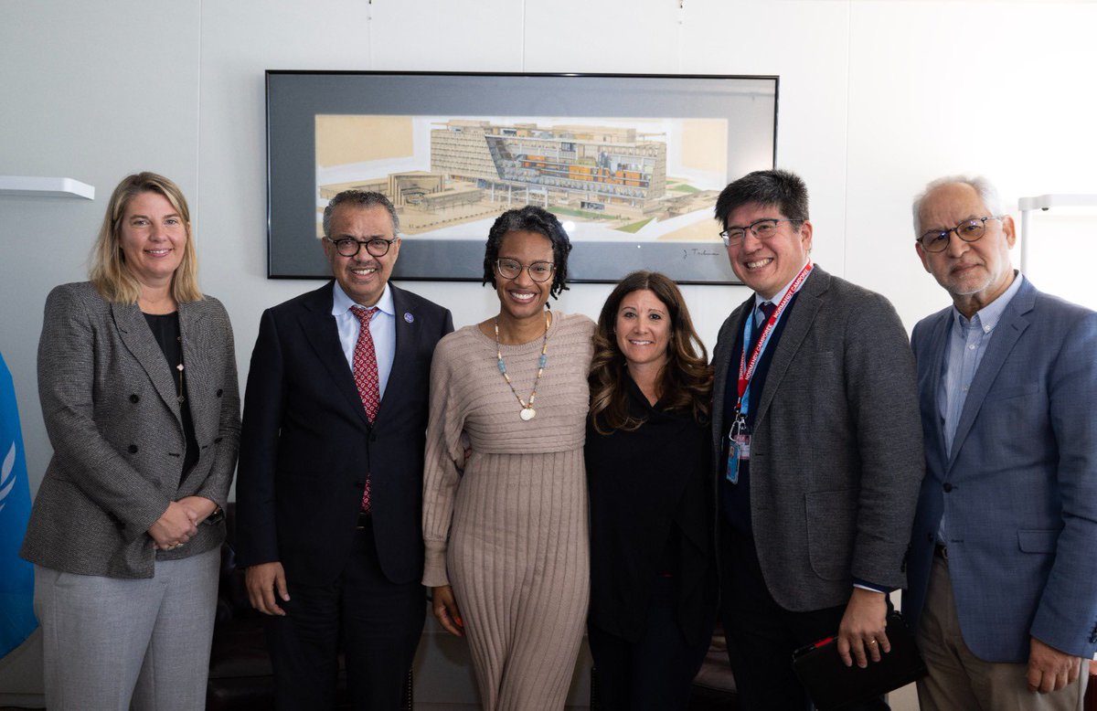 Productive start of the day with my friend @HHS_ASGA Loyce Pace, discussing the Member State negotiations on the International Health Regulations amendments and the #PandemicAccord. Grateful for the US's active role and leadership to make the world safer.