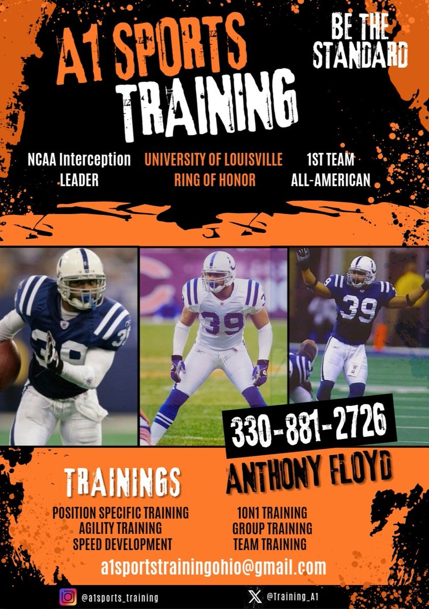 Orlando area, tap in and get prepared for camp visits and the fall season. Being unprepared can cause you to be passed over. You have to prepare to win.  Contact today to set up your training sessions. 
#BeTheStandard #INTleaders #RingofHonor #L1C4