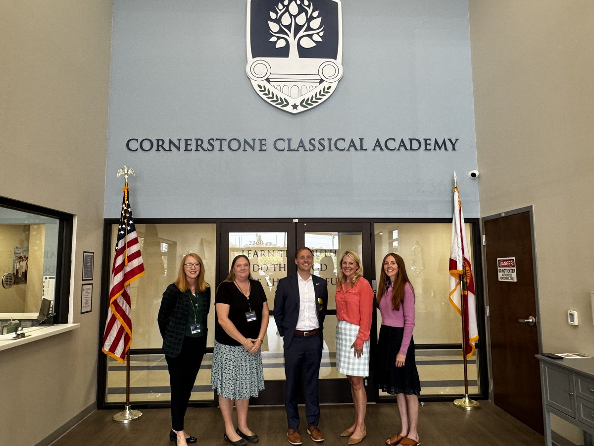 Cornerstone Classical in Jacksonville, Florida should not exist. It was loved and willed into existence against impossible odds. We passed a kindergarten class in the hallway walking into the school and the school’s founder, Lindsay Hoyt, stopped the students and asked them to…