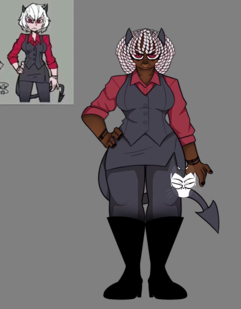 Malina

#helltaker #myartwork #myart #myartstyle #modeus #poc #conceptart #characterdesign #charactersheet