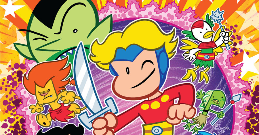 'Flash Gordon Adventures' will arrive from Papercutz this fall by the Aw Yeah! Comics team of Art Baltazar and Franco Aureliani: smashpages.net/2024/04/25/fla… @PapercutzGN @artbaltazar @awyeahfranco #flashgordon