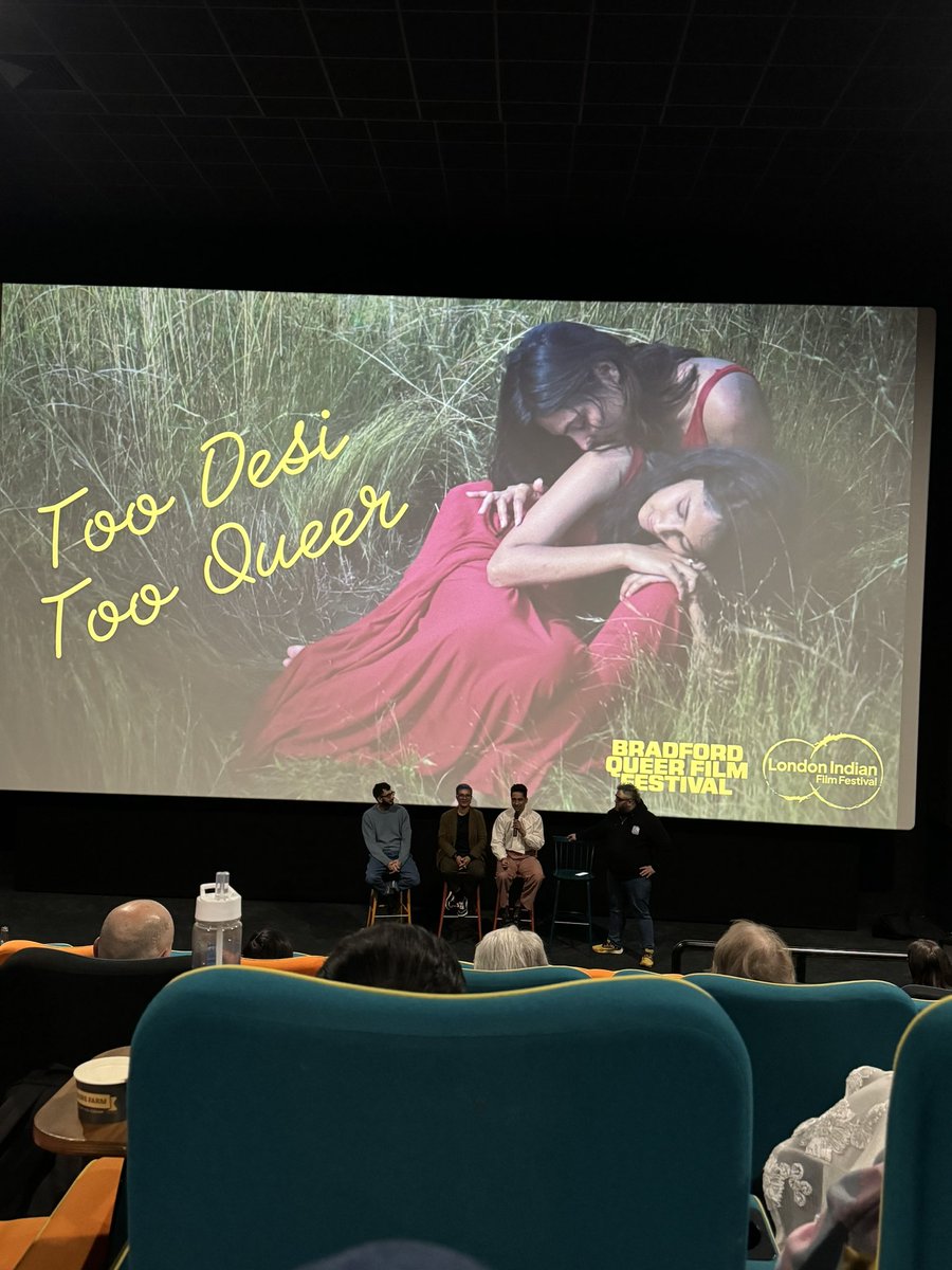 Great evening at #toodesitooqueer hosted by @BfdQueerFilm, it’s been a tough old few months in the land of work, but I love that seeing #art & #creativity in action makes it all worth while! Congrats to all the post show panel 🙌🏼