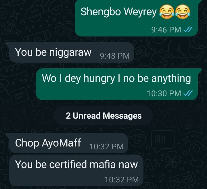 Wallahi this my guy na mad man 😭. I told him I was hungry and he told me to chop @AyoMaff 😭
