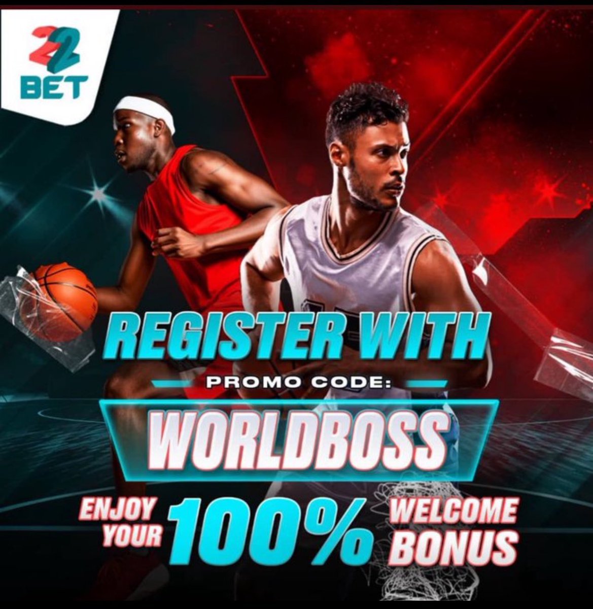 Wake up to boom on @22bet_official NBA🏀🏀🏀 Code ⏩ 4TCV8 You don’t have account on 22bet ? Register here 👉 cutt.ly/swuxHud4 Promo code: WORLDBOSS