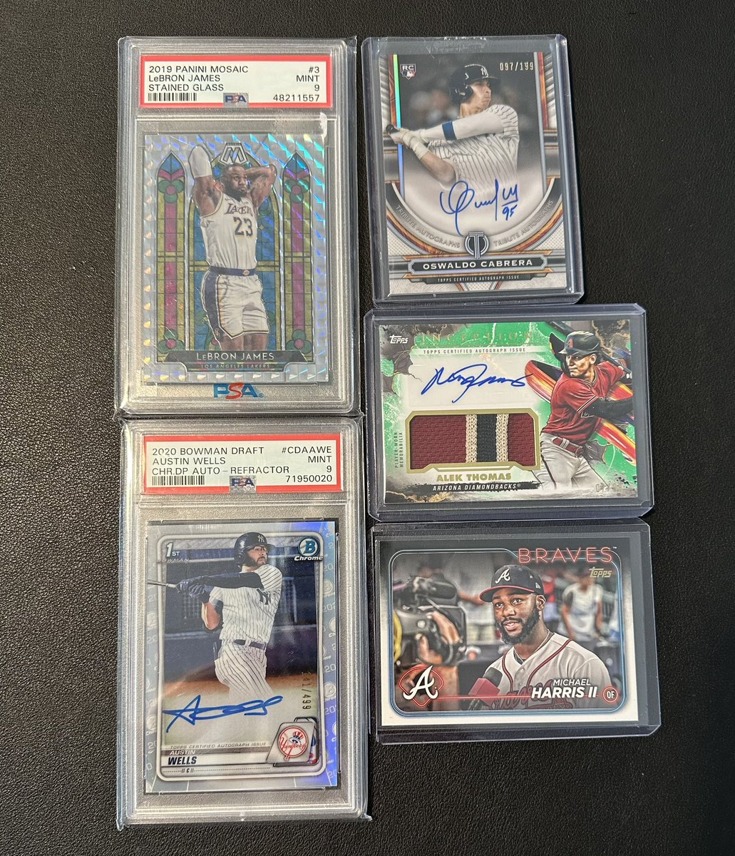 THURSDAY SALE🔥 LET’S MAKE SOME DEALS 🫡 RTS APPRECIATED @Hobby_Connect @sports_sell @CardboardEchoes @SportsSell3 @hiveretweets @thehobby247 @hobbyretweet_ @dailysportcards @stokesboyscards #cardconnection @ILOVECOLLECTIN1 #TBBCrew