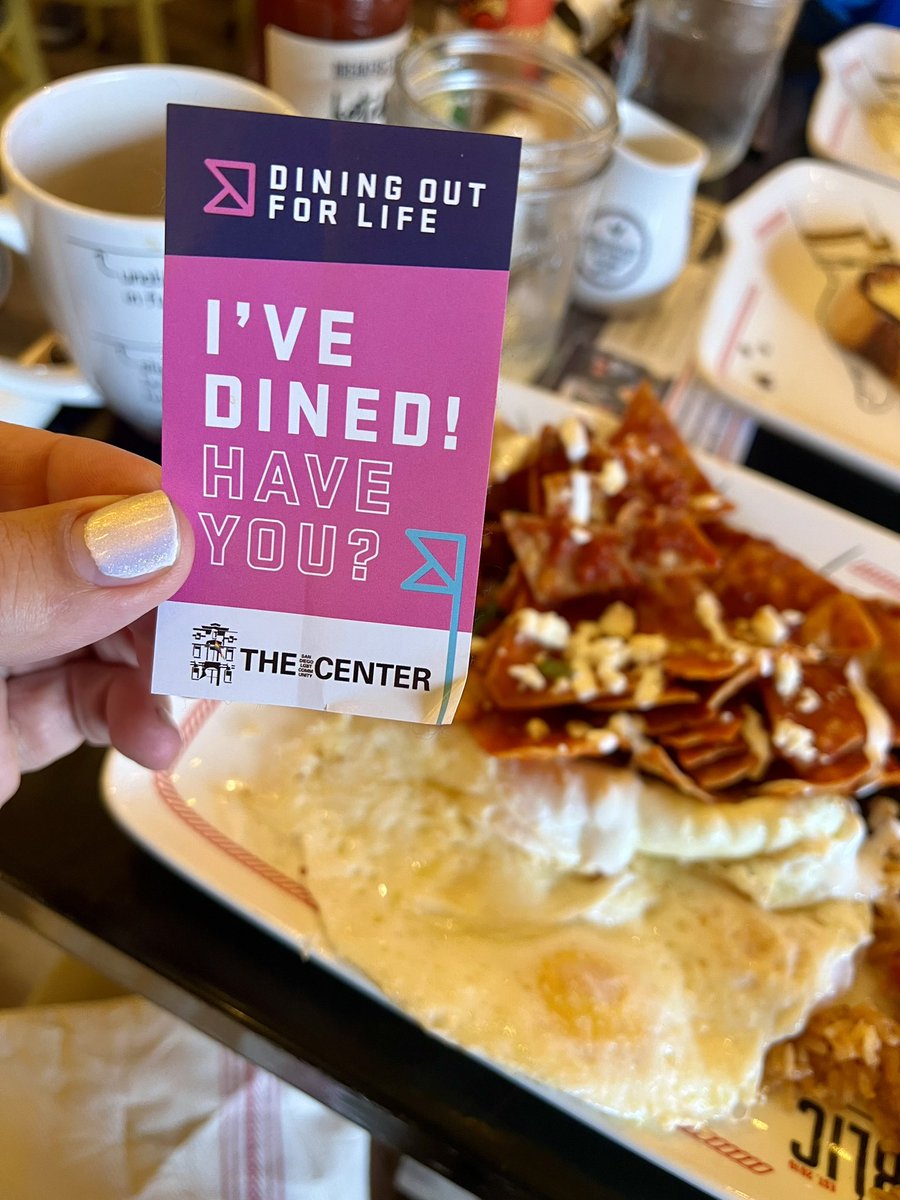 TylerRennerSD's tweet photo. Started off the day at @BRKFSTRepublic Hillcrest; they are donating 100% of their profits today to support #DiningOutForLife! ❤️🍽️😋
Check out all the fabulous locations supporting local HIV/AIDS services today: https://t.co/JB7j1SIpUP https://t.co/s2YVCPtrju