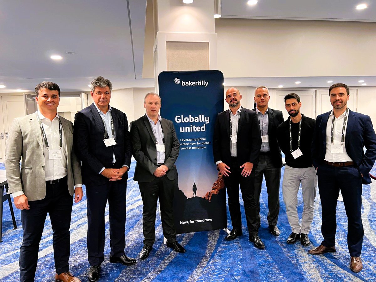 bakertillybra's tweet photo. A delegação brasileira está representada pelo Managing Partner, Alexandre De Labetta Filho, além dos executivos Fabio Muralo, Fláine Araújo, Henrique Silva Premoli, Otaniel Martins, RENATO RUIZ e Valdir Alonso. https://t.co/gB4Y9ML30N