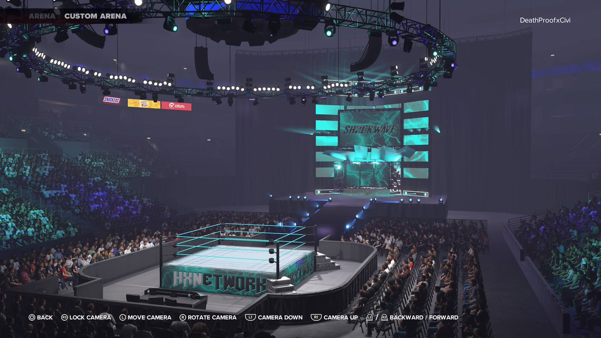 DeathProofxCivi's tweet photo. a look at the main fed i’ve been using for universe, PRO.

along with the main show SHOCKWAVE

&amp; the World Heavyweight Championship https://t.co/VE4JeiEcko