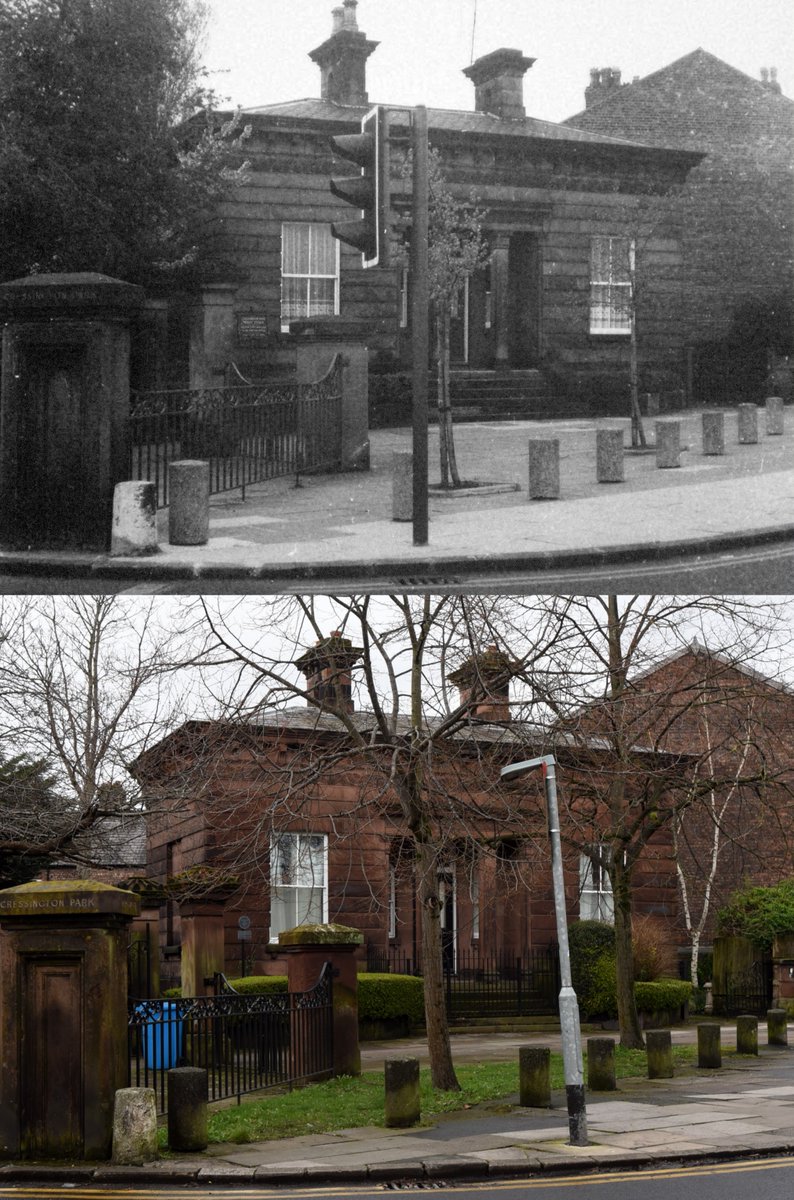 Cressington Park Lodge, Aigburth Road, 1976 and 2024