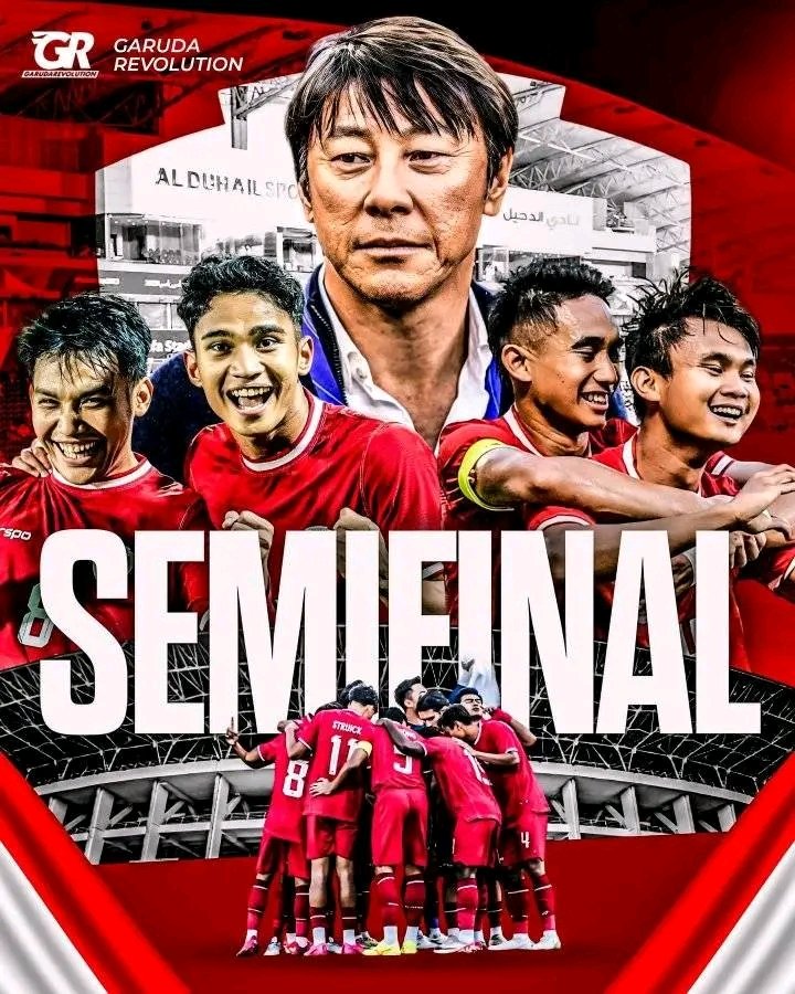 miminlicob's tweet photo. Backed by Binance Labs support @SenderLabs 

Alhamdulilah Indonesia menang dengan hasil ini. Indonesia akan berhadapan antara Uzbekistan atau Arab saudi. 

#AFCU23 
#SemiFinals
#ernando
#TimnasIndonesiaU23 
#indonesia https://t.co/wp9mBvPN1h