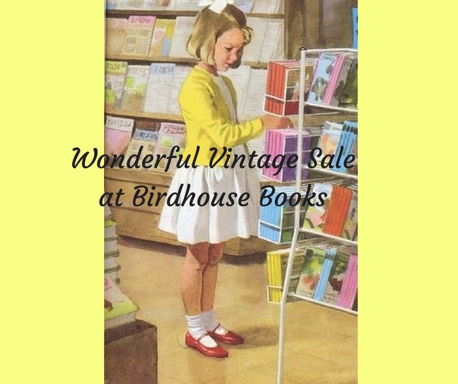 Big book sale at my store all weekend - 15% off! ebay.com/str/birdhouseb… #vintage #vintagechildrensbooks #vintagecookbooks #booksale #birdhousebooks #eBay